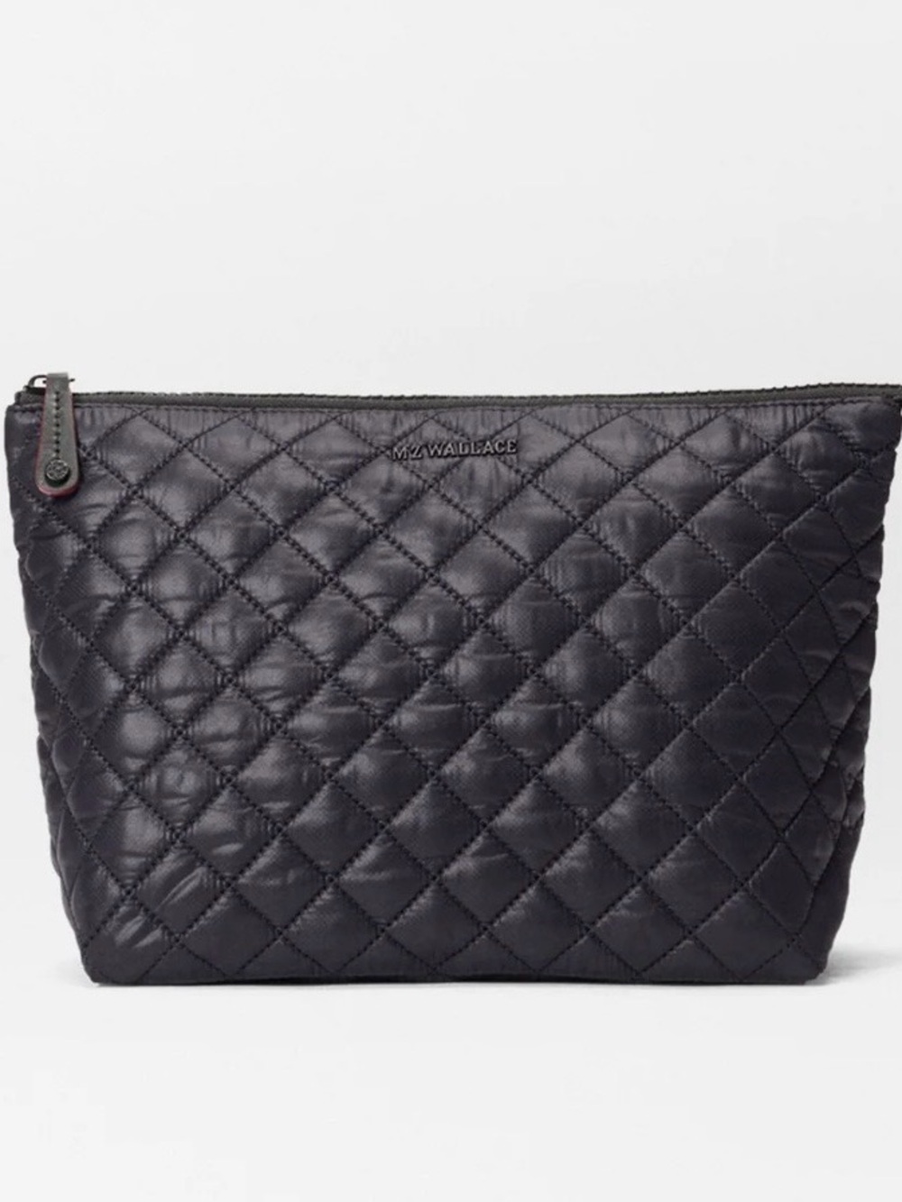 MZ WALLACE Black Large Zoey Cosmetic Zip Pouch